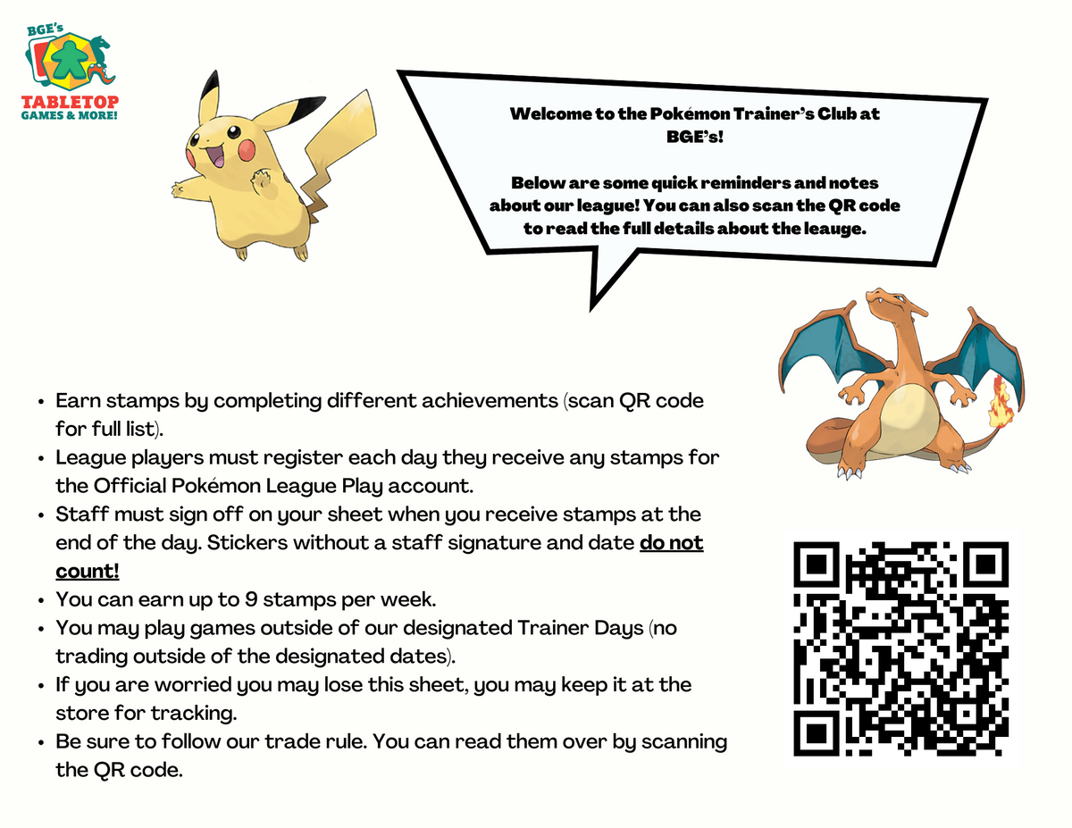 Join the Pokémon Trainer Club!