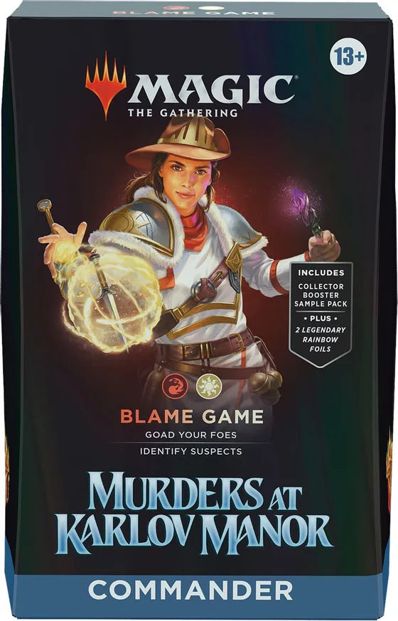 mtg clue commander deck Magic the Gathering: Murders at Karlov Manor
