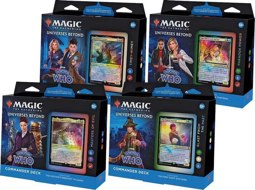 Magic: The Gathering Doctor Who Commander Deck Blast From The Past