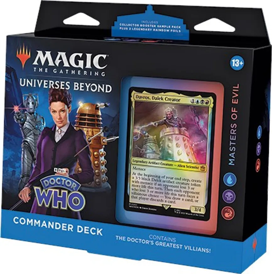Planechase Cards Doctor Who Commander Deck Bundle - All 4 Decks, 400 Cards, Planechase, Collector Samples Magic: The Gathering Planechase Cards Doctor Who Commander Deck Bundle - All 4 Decks, 400 Cards, Planechase, Collector Samples Magic: The Gathering