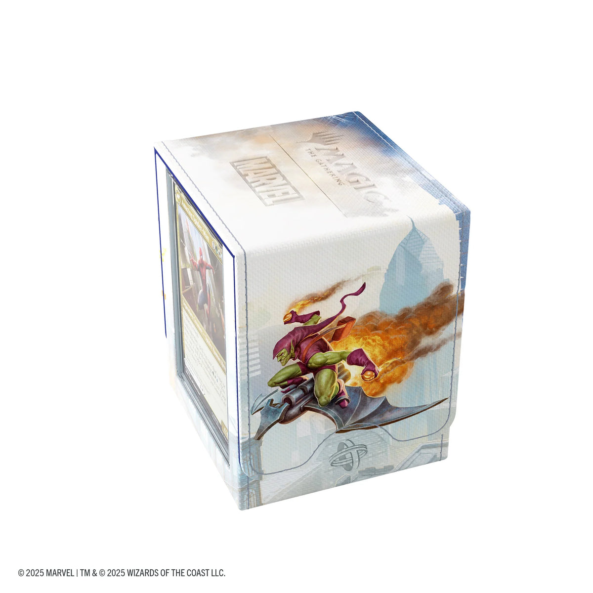 Gamegenic Boîte Spider-Man 100+ XL – Pour Magic, Commander Visible, étui UV, Système Convertible