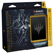 Load image into Gallery viewer, Universes Beyond: Warhammer 40,000 - Commander Deck (Necron Dynasties - Collector's Edition)
