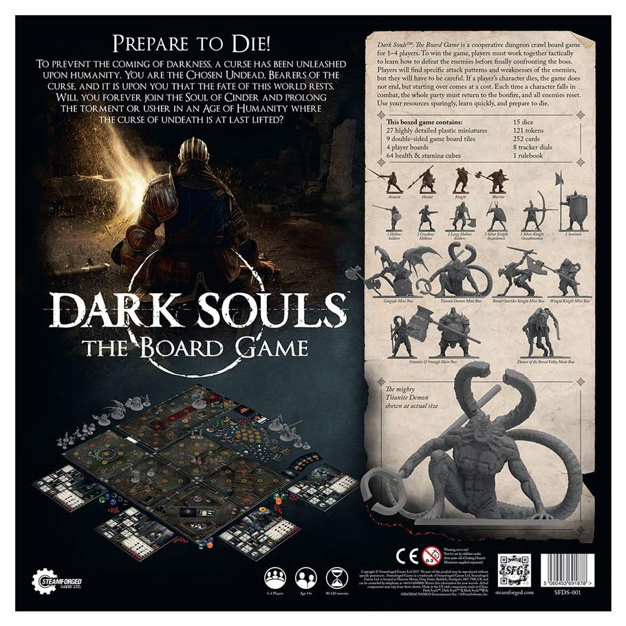 Prepare to die” in Dark Souls: The Board Game