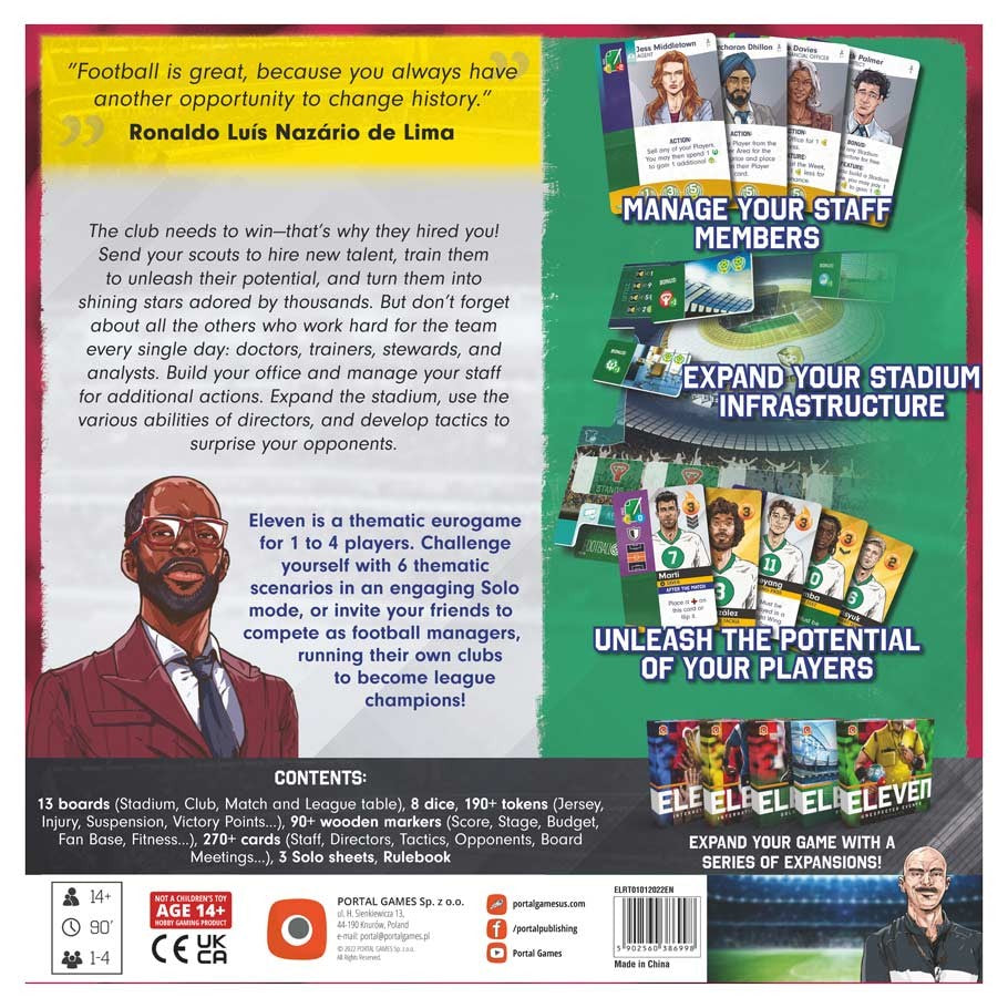 eleven board game unboxing