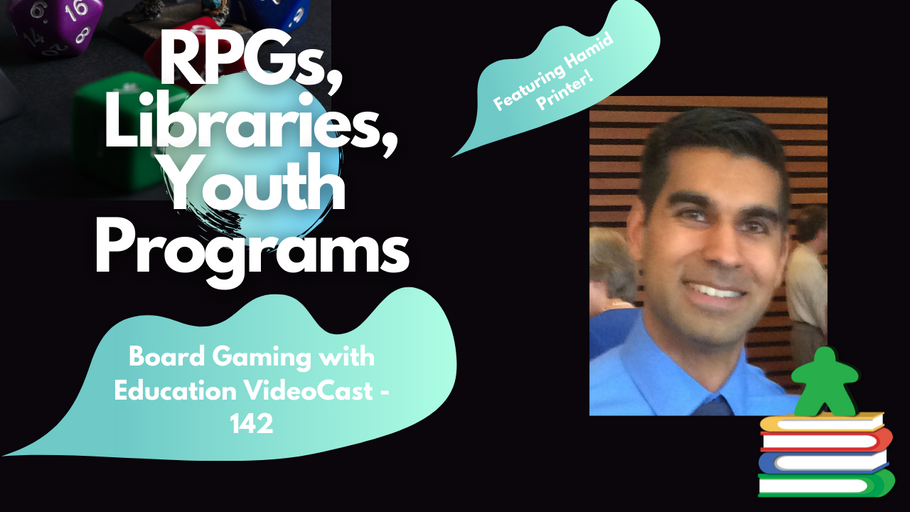 Running Tabletop RPG Programs at a Library and other Youth Programs feat. Hamid Printer