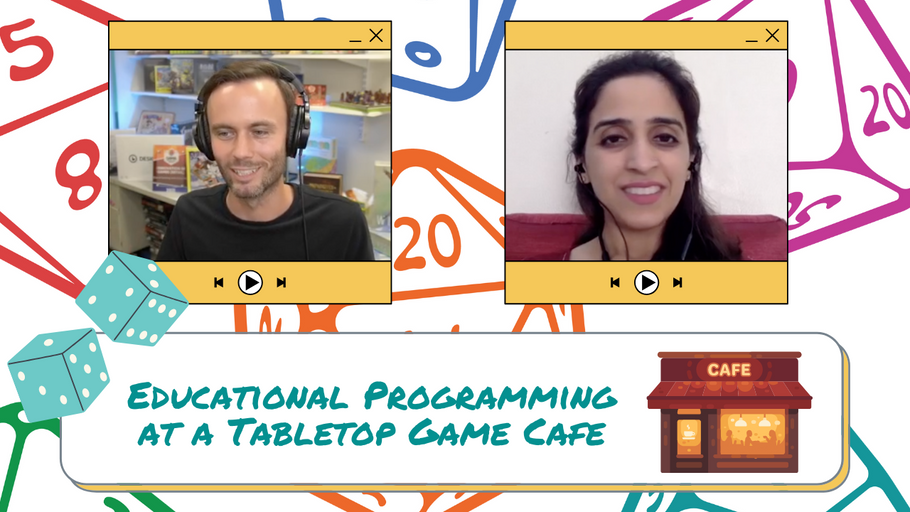 Running Educational Programming at a Tabletop Game Cafe feat. Prisha
