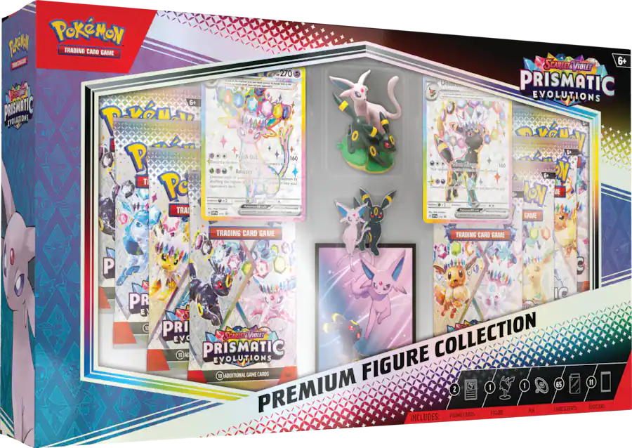 Pokémon: Prismatic Evolutions Premium Figure Collection (Espeon/Umbreon)