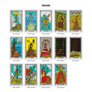 The African Tarot Modern Tarot Cards Deck