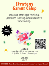 Load image into Gallery viewer, Tabletop Gaming Summer Camp 2024