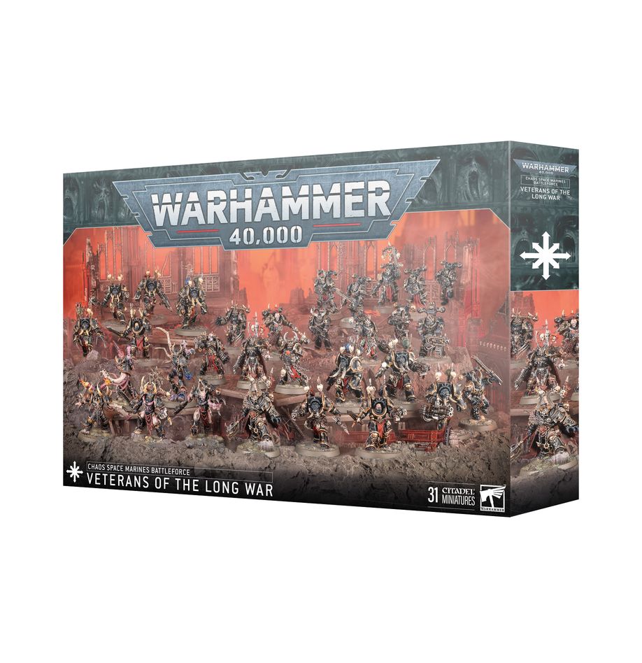 Warhammer 40,000 - Chaos Space Marines Battleforce: Veterans of the Long War