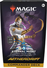 Load image into Gallery viewer, Magic the Gathering: Aetherdrift - Commander Decks (CHOOSE ONE - Living Energy OR Eternal Might)