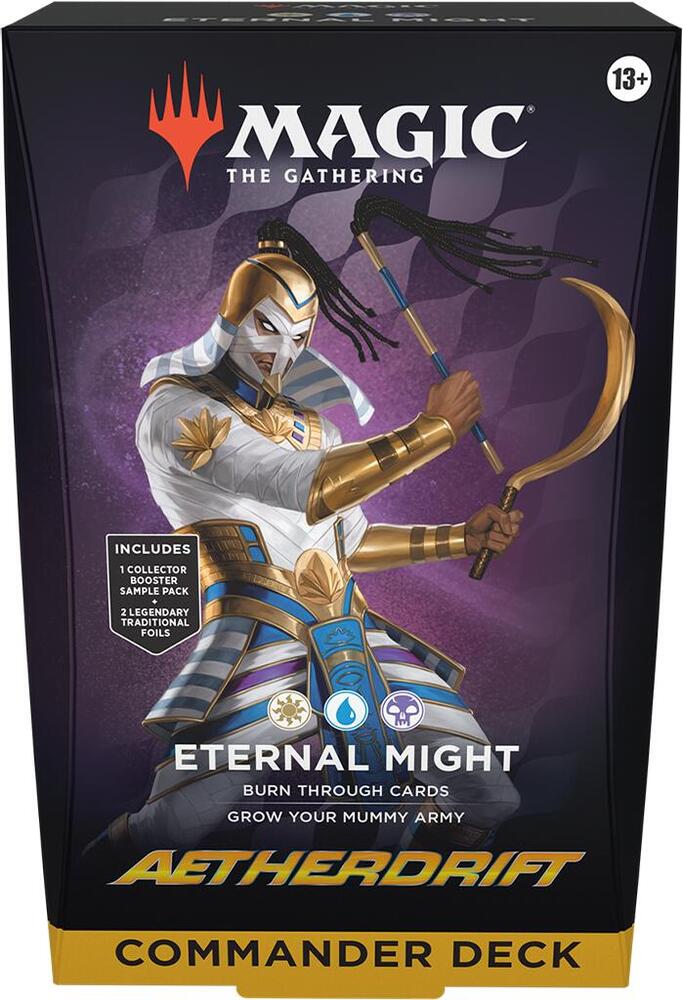Magic the Gathering: Aetherdrift - Commander Decks (CHOOSE ONE - Living Energy OR Eternal Might)