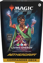 Load image into Gallery viewer, Magic the Gathering: Aetherdrift - Commander Decks (CHOOSE ONE - Living Energy OR Eternal Might)