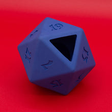 Load image into Gallery viewer, D20 Dog Toy - Treat Dispenser - Blue