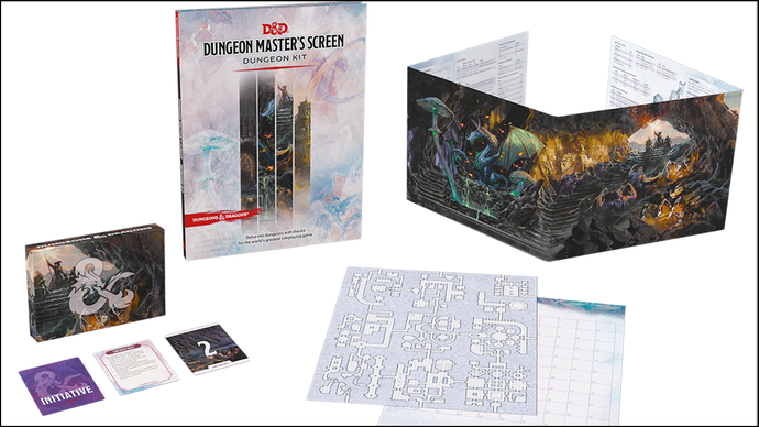 D&D 5E: DM's Screen Dungeon Kit
