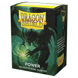 Dragon Shields: (100) Dual Matte Power