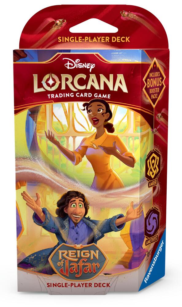 Disney Lorcana: Reign of Jafar Amber & Amethyst Starter Deck