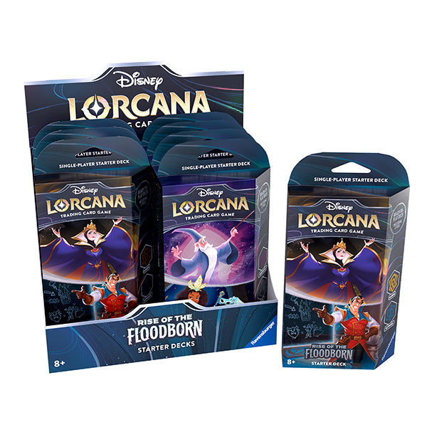 Disney Lorcana: The Second Chapter Starter Deck - Rise of the Floodborn (Choose Type)