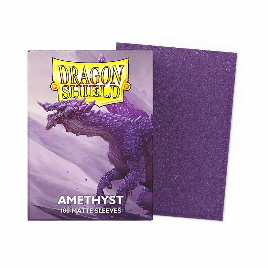 Dragon Shield Matte Sleeve: Amethyst (100)