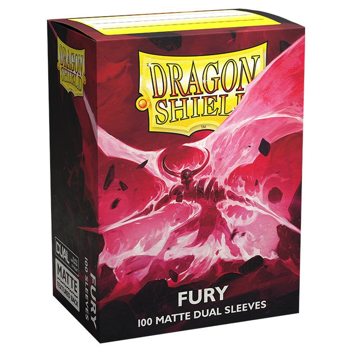Dragon Shields: (100) Dual Matte: Fury