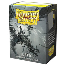 Load image into Gallery viewer, Dragon Shields: (100) Dual Matte: Justice