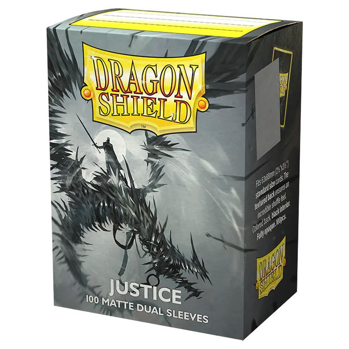 Dragon Shields: (100) Dual Matte: Justice