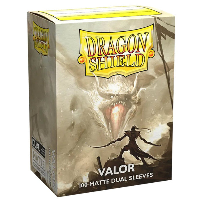 Dragon Shields: (100) Dual Matte: Valor