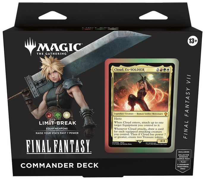 Magic the Gathering: Universes Beyond Commander Deck - Final Fantasy VII (Limit Break)