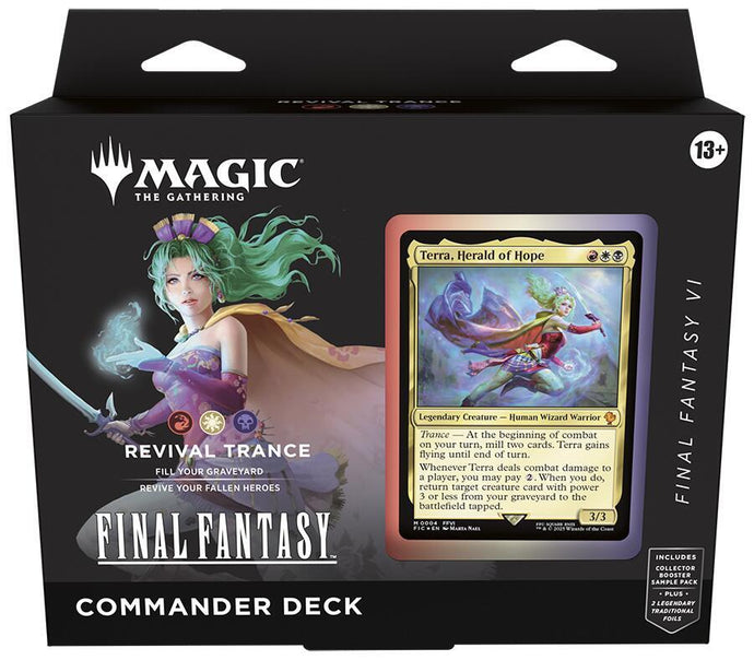 Magic the Gathering: Universes Beyond Commander Deck - Final Fantasy VI (Revival Trance)