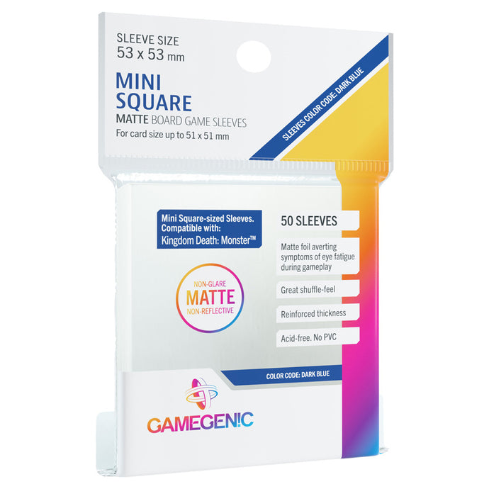 GameGenic Matte Sleeves: Mini-Square
