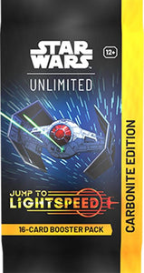 Star Wars Unlimited: Jump to Lightspeed Carbonite Booster Pack