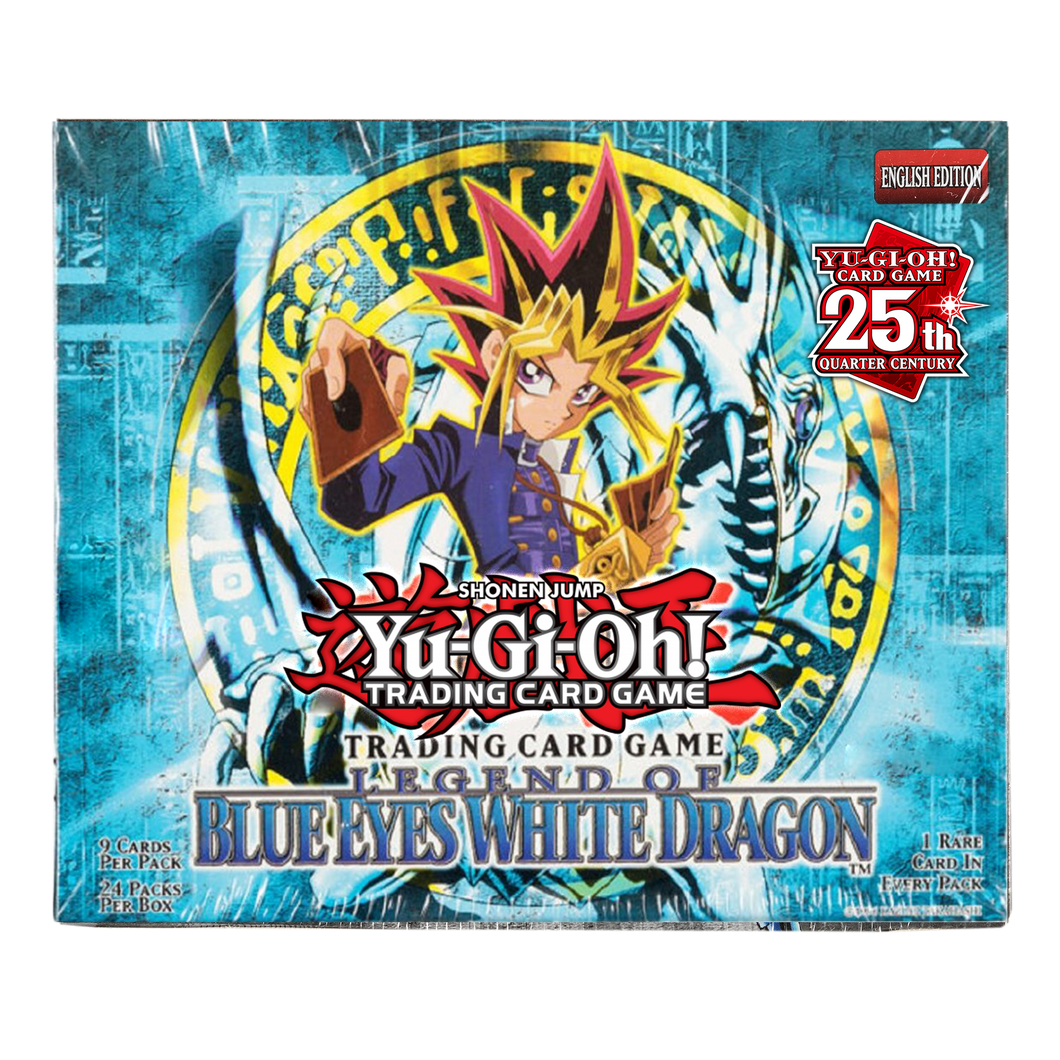 Yu-Gi-Oh!: 25th Anniversary Legend of Blue Eyes White Dragon Booster Box