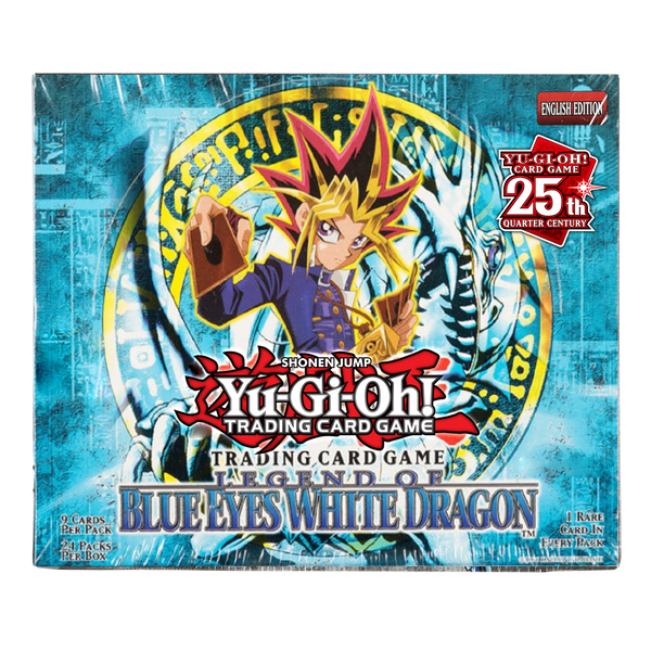 Yu-Gi-Oh!: 25th Anniversary Legend of Blue Eyes White Dragon Booster Box Yu-Gi-Oh!: 25th Anniversary Legend of Blue Eyes White Dragon Booster Box