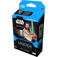 Load image into Gallery viewer, Star Wars Unlimited: Legends of the Force - Spotlight Decks (Choose one)