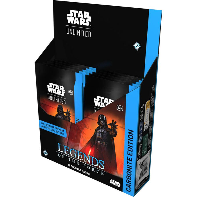 Star Wars Unlimited: Legends of the Force Carbonite Booster Box