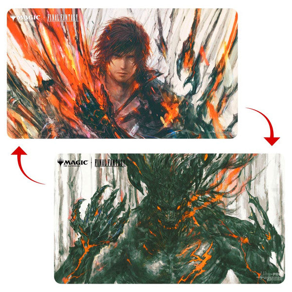 Magic the Gathering: Final Fantasy: Double Sided Playmat: Clive, Ifrit's Dominant