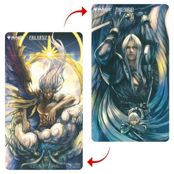 Magic the Gathering: Final Fantasy: Double Sided Playmat: Sephiroth, Fabled SOLDIER
