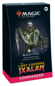 Magic the Gathering: Lost Caverns of Ixalan - Commander Decks (Ahoy Mateys, Blood Rites, Explorers of the Deep, or Veloci-Ramp-Tor)
