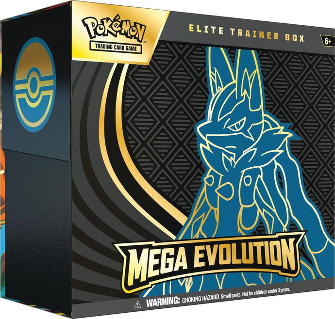 Pokémon: Scarlet & Violet Mega-Evolution - Elite Trainer Box (LIMIT 1 - in-store only - RANDOM ETB)