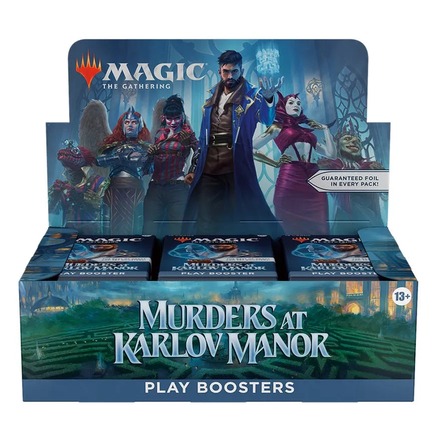 Magic the Gathering: Murders at Karlov Manor - Play Booster Display