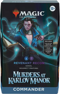 Magic the Gathering: Murders at Karlov Manor - Commander Decks (Choose one - Deadly Disguise, Blame Game, Revenant Recon, or Deep Clue Sea)