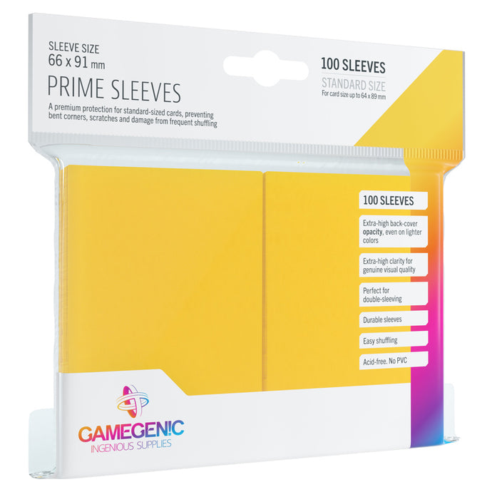 Prime Sleeves: Yellow