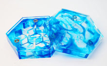 Load image into Gallery viewer, Sharp Edge Resin Dice Vault - Ocean Waters