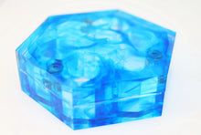 Load image into Gallery viewer, Sharp Edge Resin Dice Vault - Ocean Waters