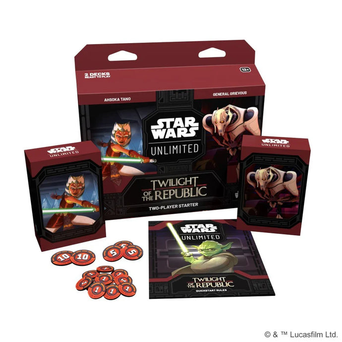 Star Wars Unlimited: Twilight of the Republic Two Player Starter
