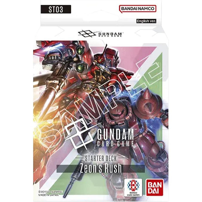 Gundam TCG: Starter Deck - Zeon's Rush