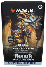 Load image into Gallery viewer, Magic the Gathering: Tarkir: Dragonstrom - Commander Decks (CHOOSE ONE - Temur Roar, Sultai Arisen, Abzan Armor, OR Mardu Surge)