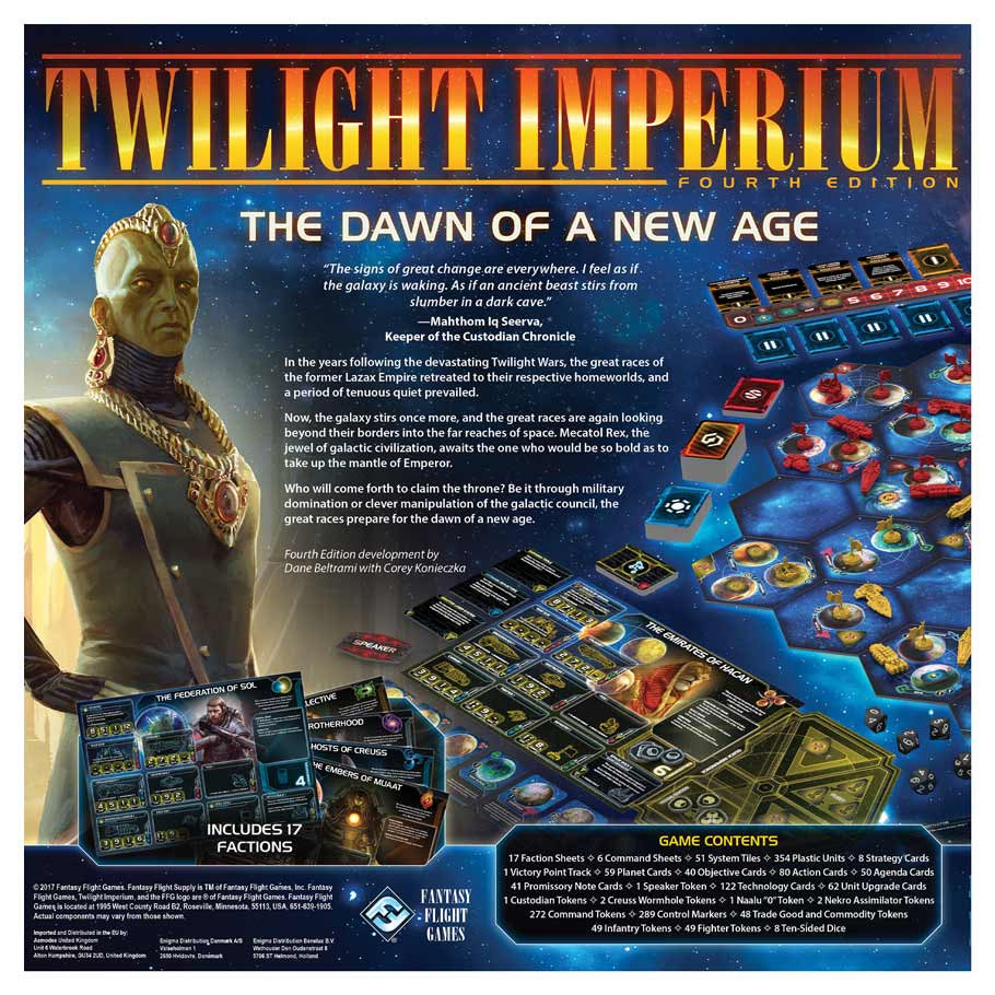 Twilight Imperium: Fourth Edition – Board Games, Warhammer & Pokémon Cards in Lithuania Twilight Imperium: Fourth Edition – Board Games, Warhammer & Pokémon Cards in Lithuania