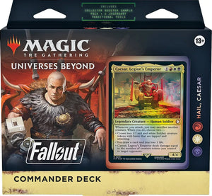 Magic the Gathering: Universes Beyond: Fallout - Commander Decks (Mutant Menace, Hail, Caesar, Science!, OR Scrappy Survivors)