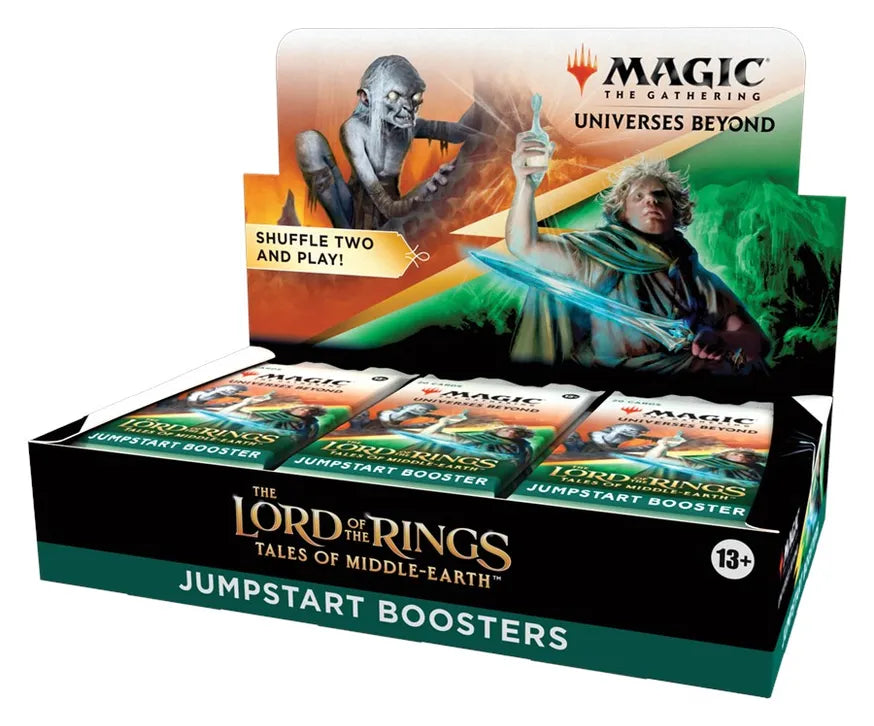Universes Beyond: The Lord of the Rings: Tales of Middle-earth - Jumpstart Booster Display